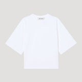 ROHE - Fitted logo t-shirt | optic white