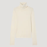 ROHE - Light-weight merino wool turtleneck | cream