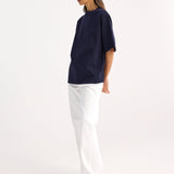 ROHE - Classic t-shirt | indigo