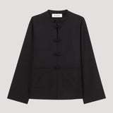 ROHE - Mandarin jacket | black