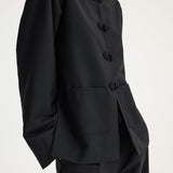 ROHE - Mandarin jacket | black