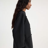 ROHE - Mandarin jacket | black