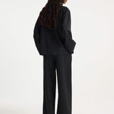 ROHE - Mandarin jacket | black