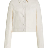 GABRIELA HEARST - Thereza Jacket in Ivory Linen Virgin Wool