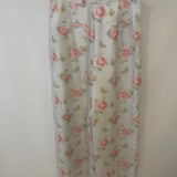 Prada Baby Blue Silk Floral High-Rise Pants Size IT 44 (UK 12) RRP £1,195