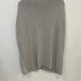 Loro Piana Grey Short-Sleeve Cashmere Turtle Neck Jumper with Front Pockets Size L (UK 12)