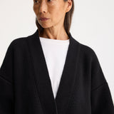 ROHE - Compact cardigan | black