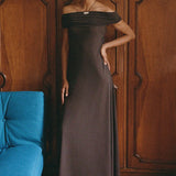 Faithfull - Sofie Maxi Dress Chocolate Brown - Final Sale