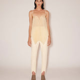 Nanushka - Darby - Sale Double Jersey Slouchy Pants - Creme