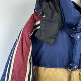 Gucci Gold GG Menswear Hooded Puffer Long Jacket Size IT 52 (UK 42)