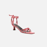 MANU ATELIER - Lace Sandals Rothko Pink