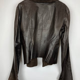 Chanel 02/A Leather Jacket and Pencil Skirt Set Size FR 38 (UK 10)