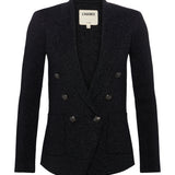 L'AGENCE - Kenzie Metallic Knit Blazer