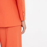 Victoria Beckham - Patch Pocket Jacket In Papaya