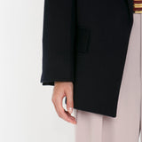 Victoria Beckham - Peak Lapel Jacket In Midnight