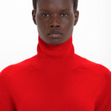 Victoria Beckham - Polo Neck Jumper In Red