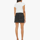 Mother - The Private Mini Skirt - White Lines