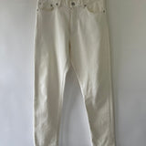 Zegna Menswear White Straight Leg Jeans Size UK 33 (EU 50)