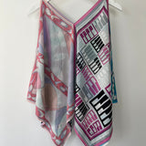 Emilio Pucci Multi-Colour Patchwork Beach Cover Up Size IT 42 (UK 10)