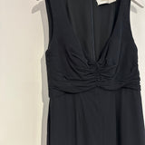 Zimmermann Black Jumpsuit with Ruched Detail Size 0 (UK 8)