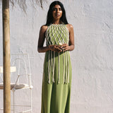 Faithfull - Esposende Midi Dress Palm Green - Final Sale