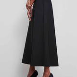 WARDROBE.NYC - A-Line Midi Skirt