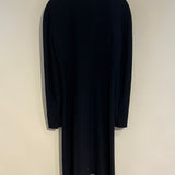 Chanel 97/A Navy Long Sleeve Midi Dress with Detachable Collar Detail FR "Petit" (UK 12)