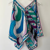 Emilio Pucci Multi-Colour Patchwork Beach Cover Up Size IT 42 (UK 10)