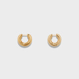 Aeyde - Alaya Medium 18kt Gold-Plated Hoop Earrings