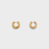 Aeyde - Alaya Small 18kt Gold-Plated Hoop Earrings