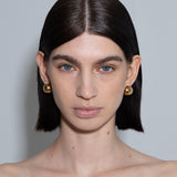 Aeyde - Alice Medium 18kt Gold-Plated Earrings