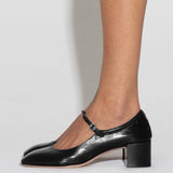 Aeyde - Aline Leather Mary-Jane Pumps