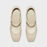 Aeyde - Aline Leather Mary-Jane Pumps