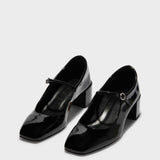 Aeyde - Aline Leather Mary-Jane Pumps