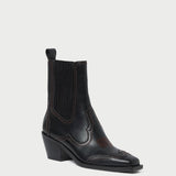 Roeffler Randall - Agnes Black Leather Western Boot