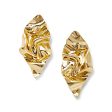 Veronica Beard - Crumpled Gold Earring