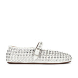 ALAÏA Ballerina Flat in Blanc Casse