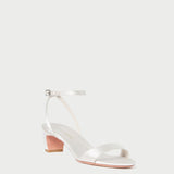 Roeffler Randall - Alice Cream Satin Sandal