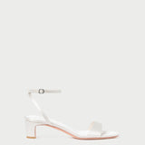 Roeffler Randall - Alice Cream Satin Sandal