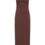 Posse - ALICE MIDI DRESS - CHOCOLATE