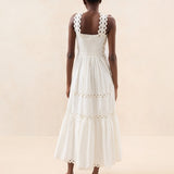 Roeffler Randall - Alison White Camisole Dress