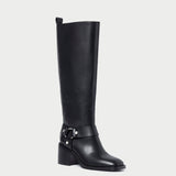 Roeffler Randall - Audrey Black Tall Engineer Boot