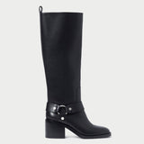 Roeffler Randall - Audrey Black Tall Engineer Boot