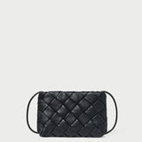 Roeffler Randall - Auzeen Black Woven Shoulder Bag