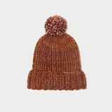 Roeffler Randall - Ava Sienna Knit Pompom Hat