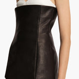 Khaite - Ayla Top in Black Leather