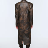 Ducie - Aggie Distressed Leather Coat