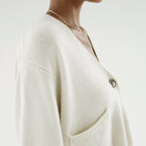 Almada Label - Beja Cardigan, cream