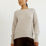 ALMADA LABEL - Mica Crewneck Sweater, taupe