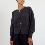 ALMADA LABEL - Coco Cardigan, dark grey